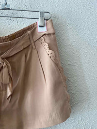 Rebecca Taylor Beige Size 6 Shorts