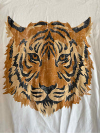Show Me Your MuMu White and Tan Size L T-shirt
