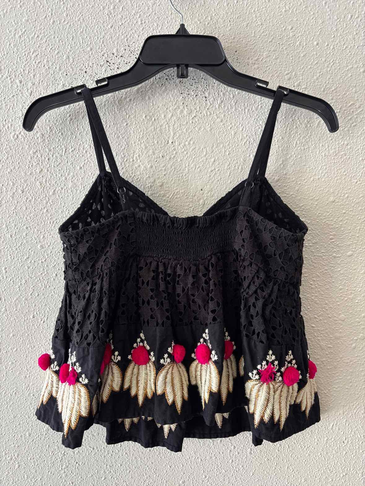 LeifsDottir Black Multi Size 8 Tank Top