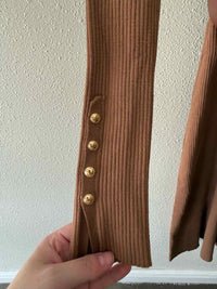 Forever New Brown Size 4 Dress