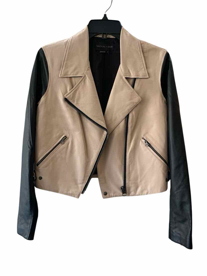 Sachin & Babi Nude and Black Size 2 Jacket