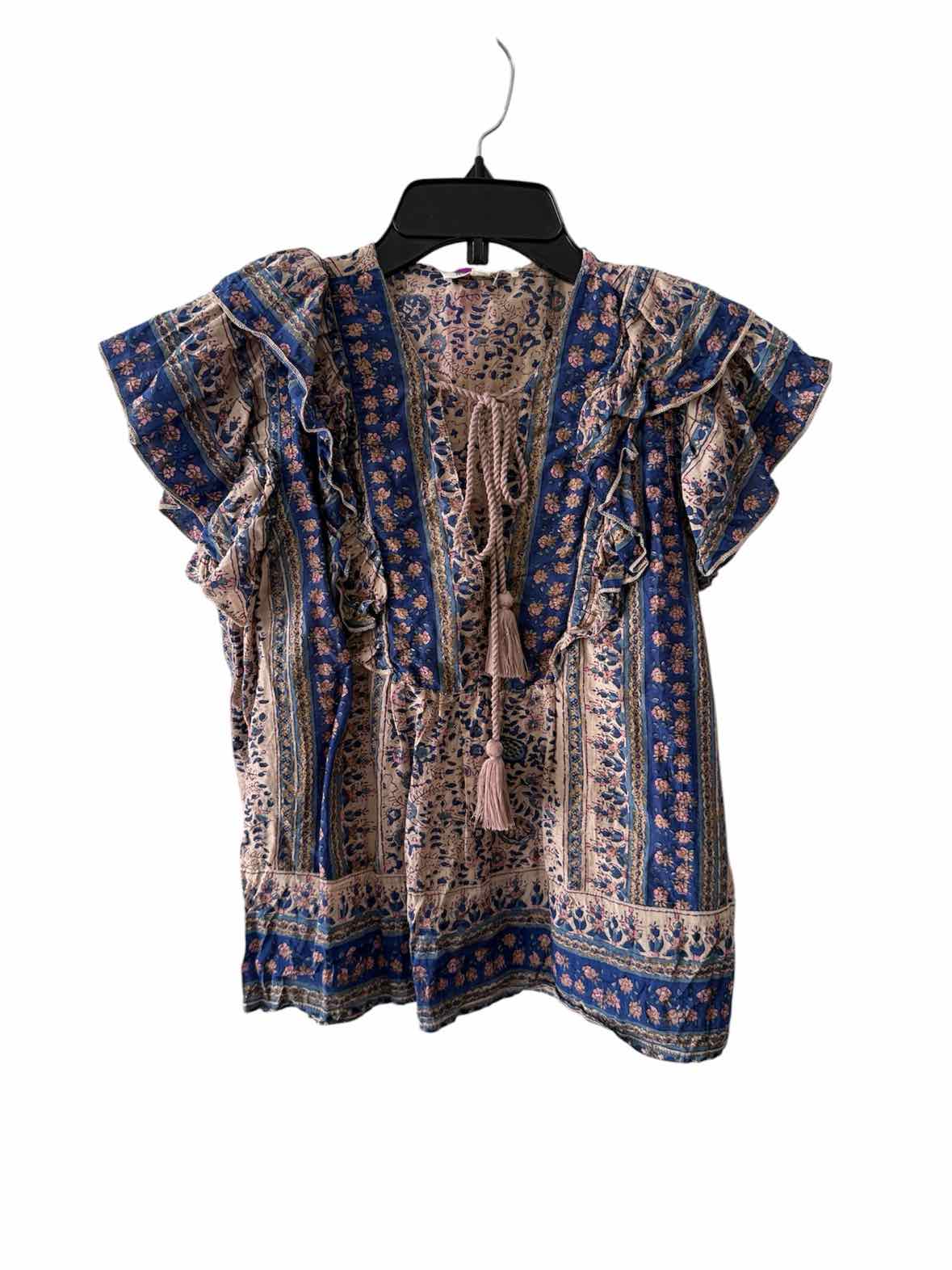 M.A.B.E Blue Multi Size S Shirt