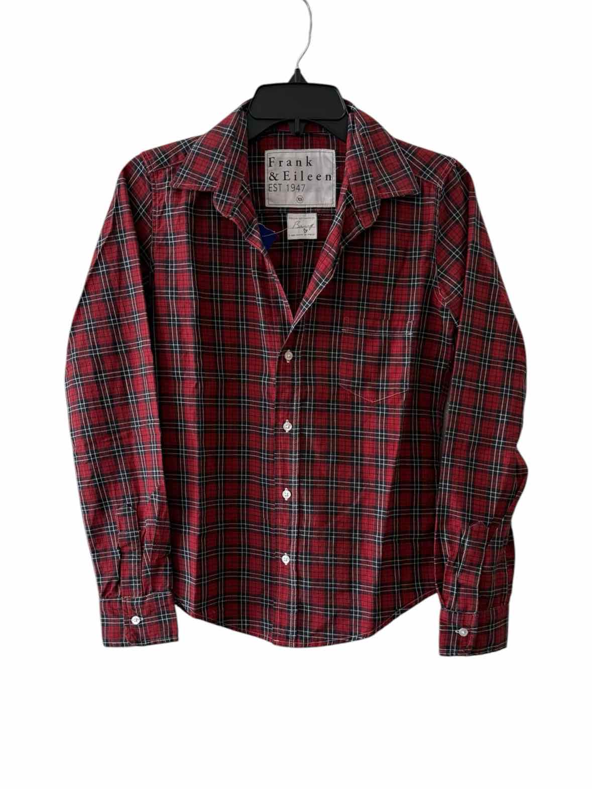 Frank & Eileen Red multi Size XS Shirt