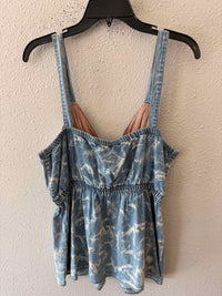 Porridge Blue and White Size L Shirt