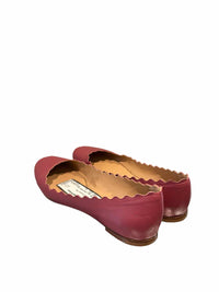 Chloe Dusty Burgandy Size 37 Shoes