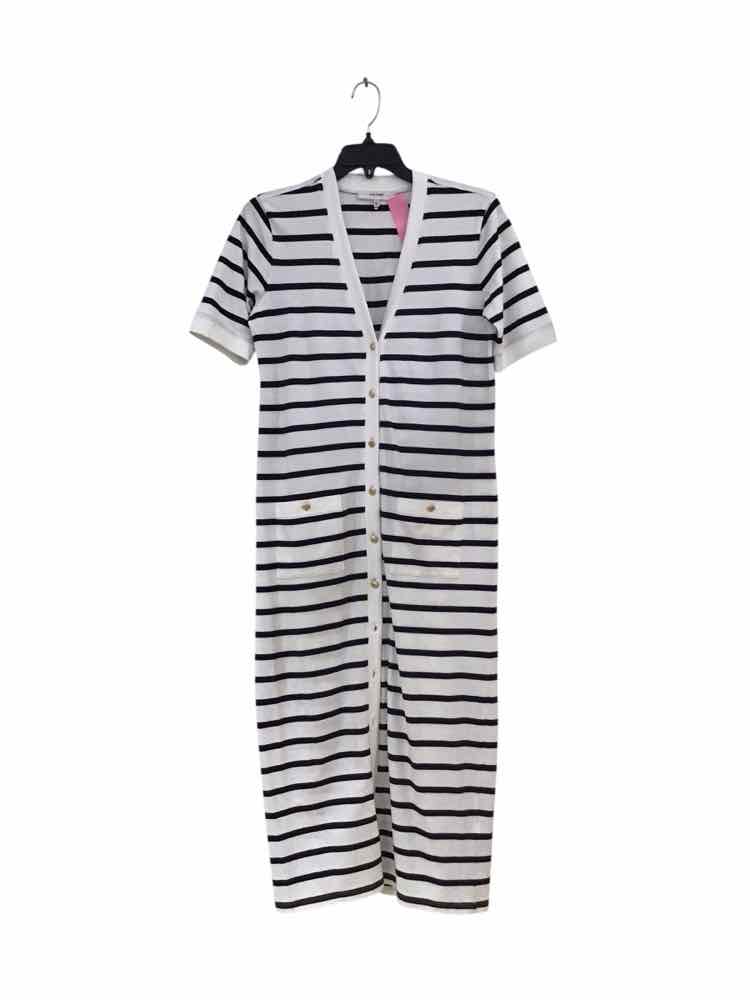 Frame navy blue and white Size XS Dress