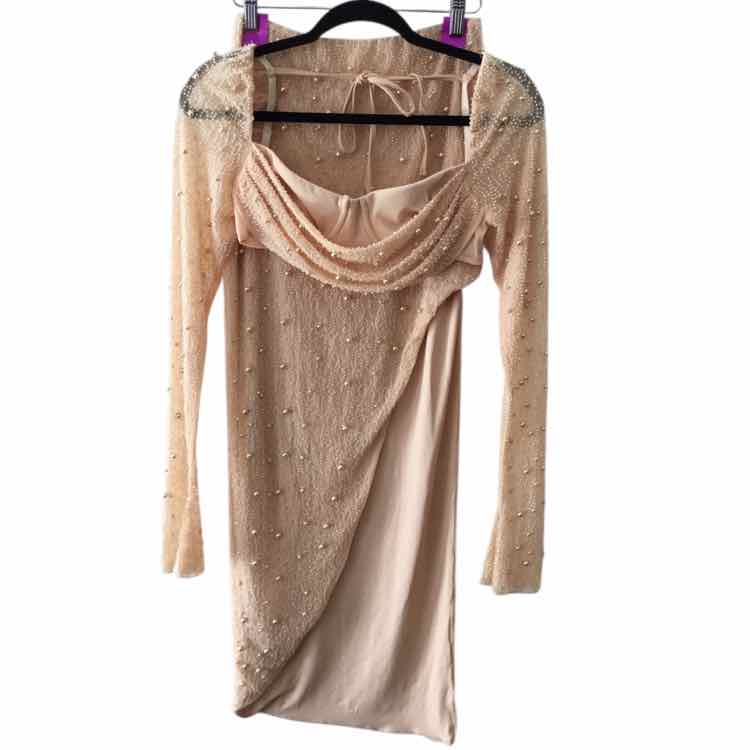 Oh Polly Champagne Size 4 2 PC Dress