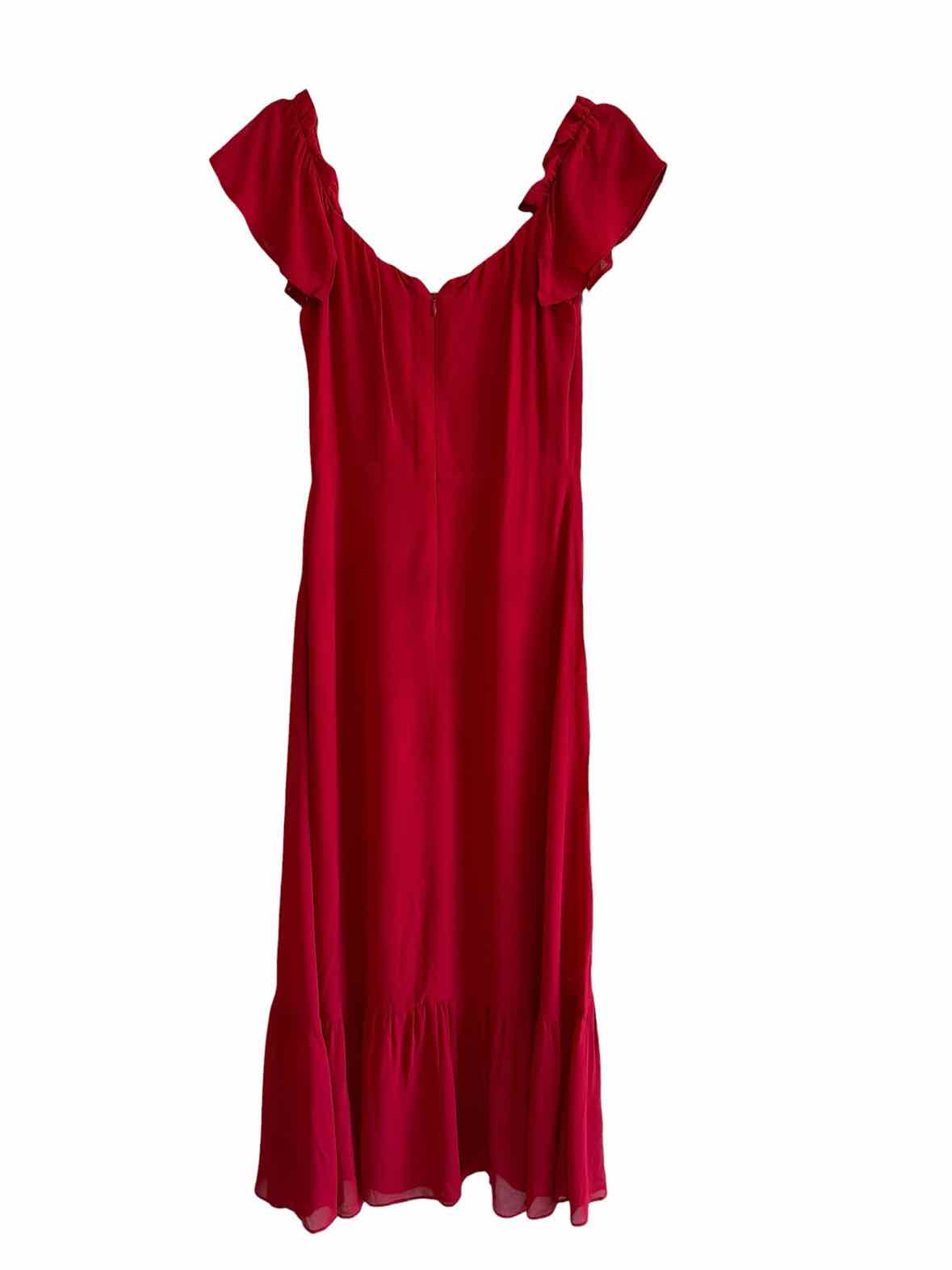 navy dress shirt Reformation Red Size 8 Dress – Swap Boutique