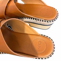 Chloe Brown and Tan Size 36 Shoes