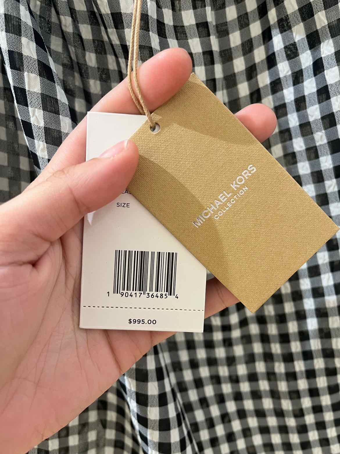 Michael Kors Collection Black and white Size M Shirt