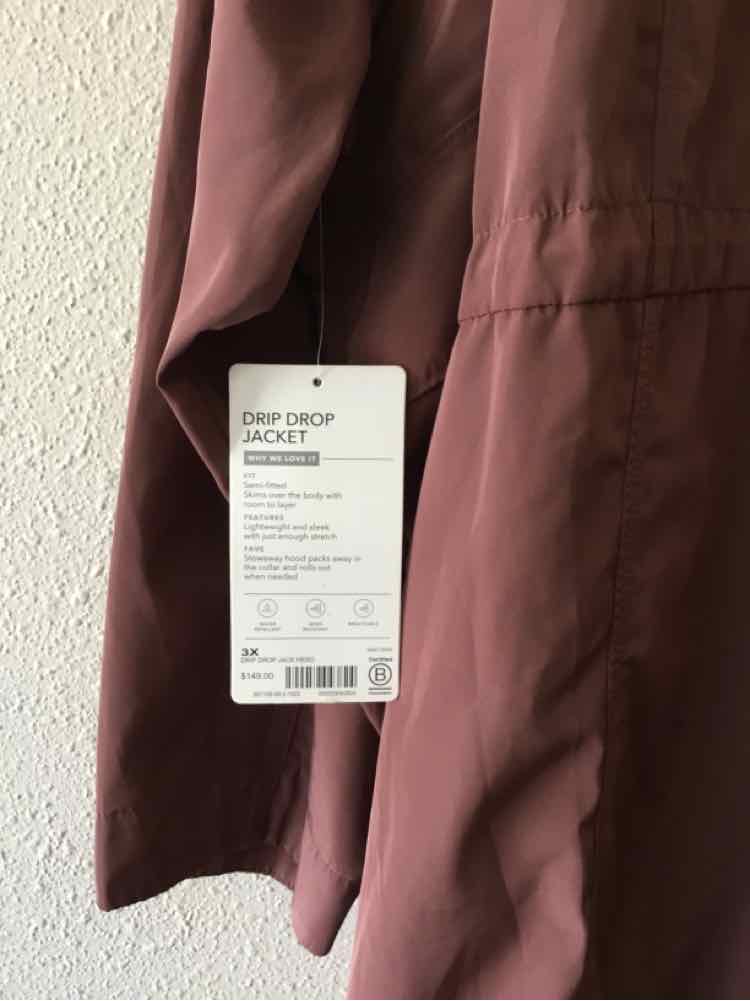 Athleta Mauve Size 3X Jacket