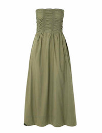 Faithfull The Brand Army Green Size 6 Dress