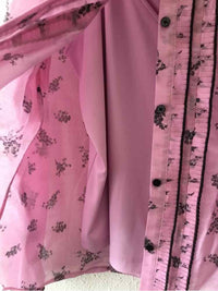 ME + EM Pink and Black Size 8 Shirt