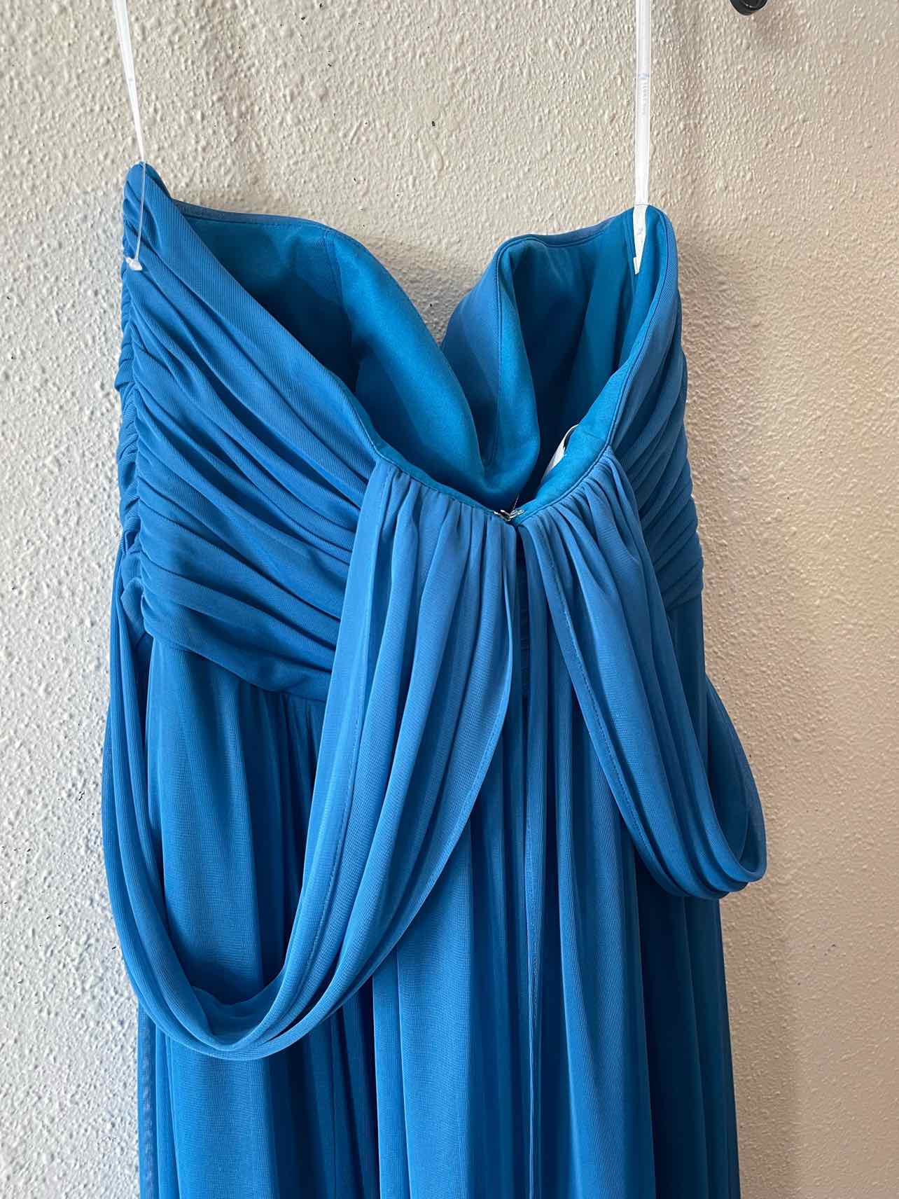 Jenny Yoo ocean blue Size 12 Gown/Evening Wear