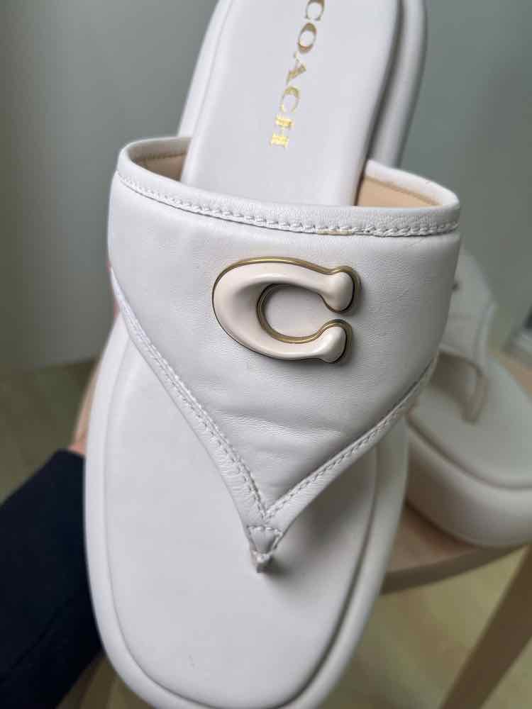 Coach White Size 9 Shoes