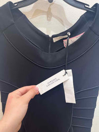Versace Collection Black Size 40 Dress