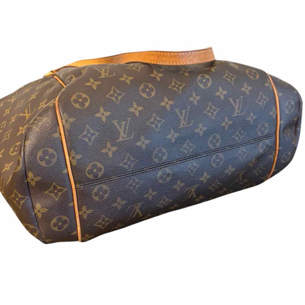 Louis Vuitton Brown and Tan Handbag