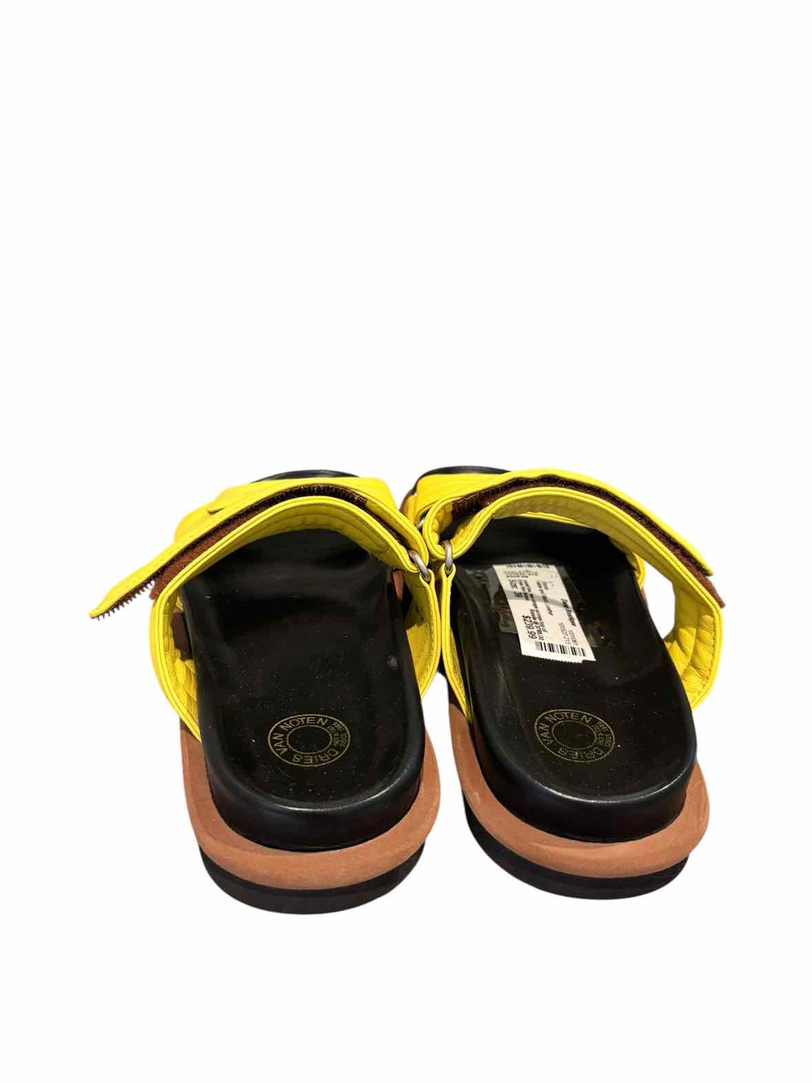 Dries Van Noten Yellow and Black Size 39 Shoes