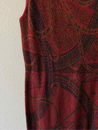 Peruvian Connection Red and Black Size L Dress