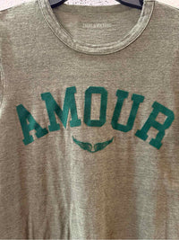 Zadig & Voltaire Army Green Size M T-shirt
