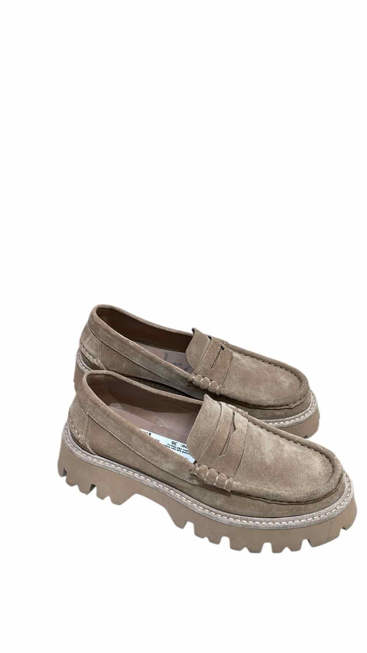 Pedro Del Hierro Tan Size 36 Loafers