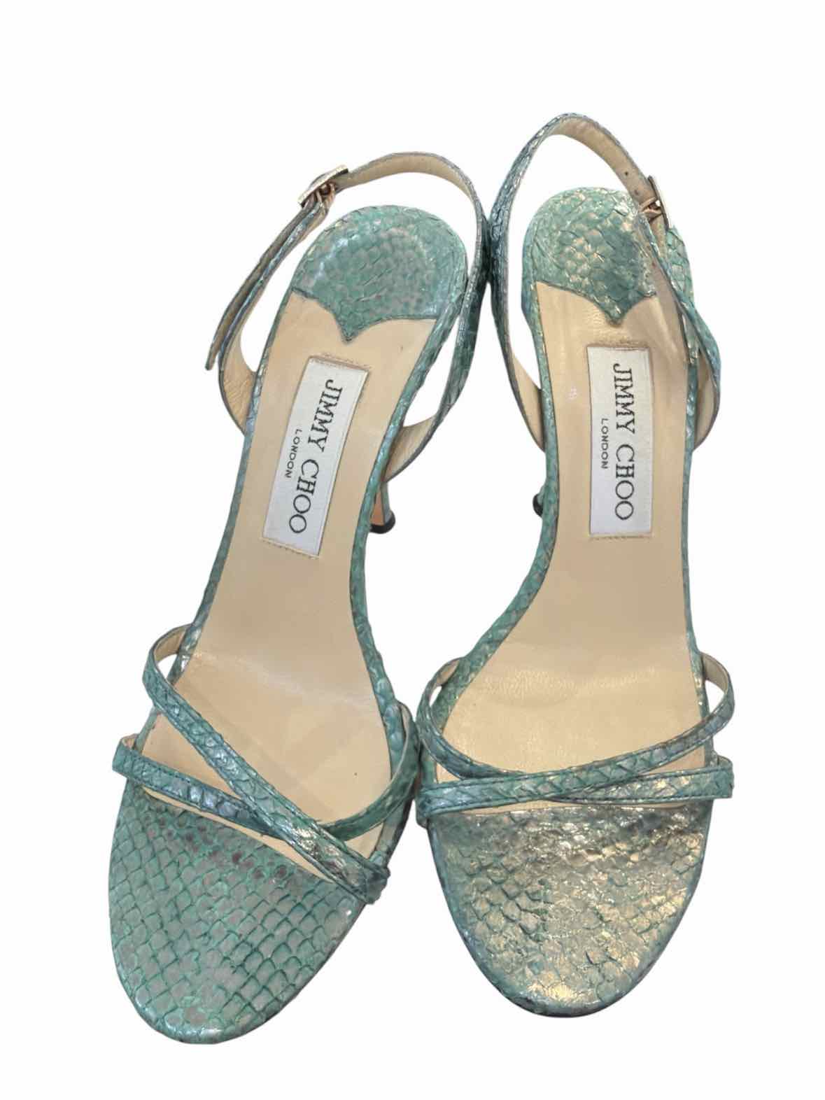 Jimmy Choo Green Size 37 Shoes