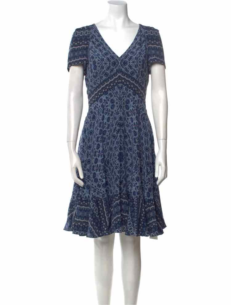 Rebecca Taylor Blue Size 2 Dress