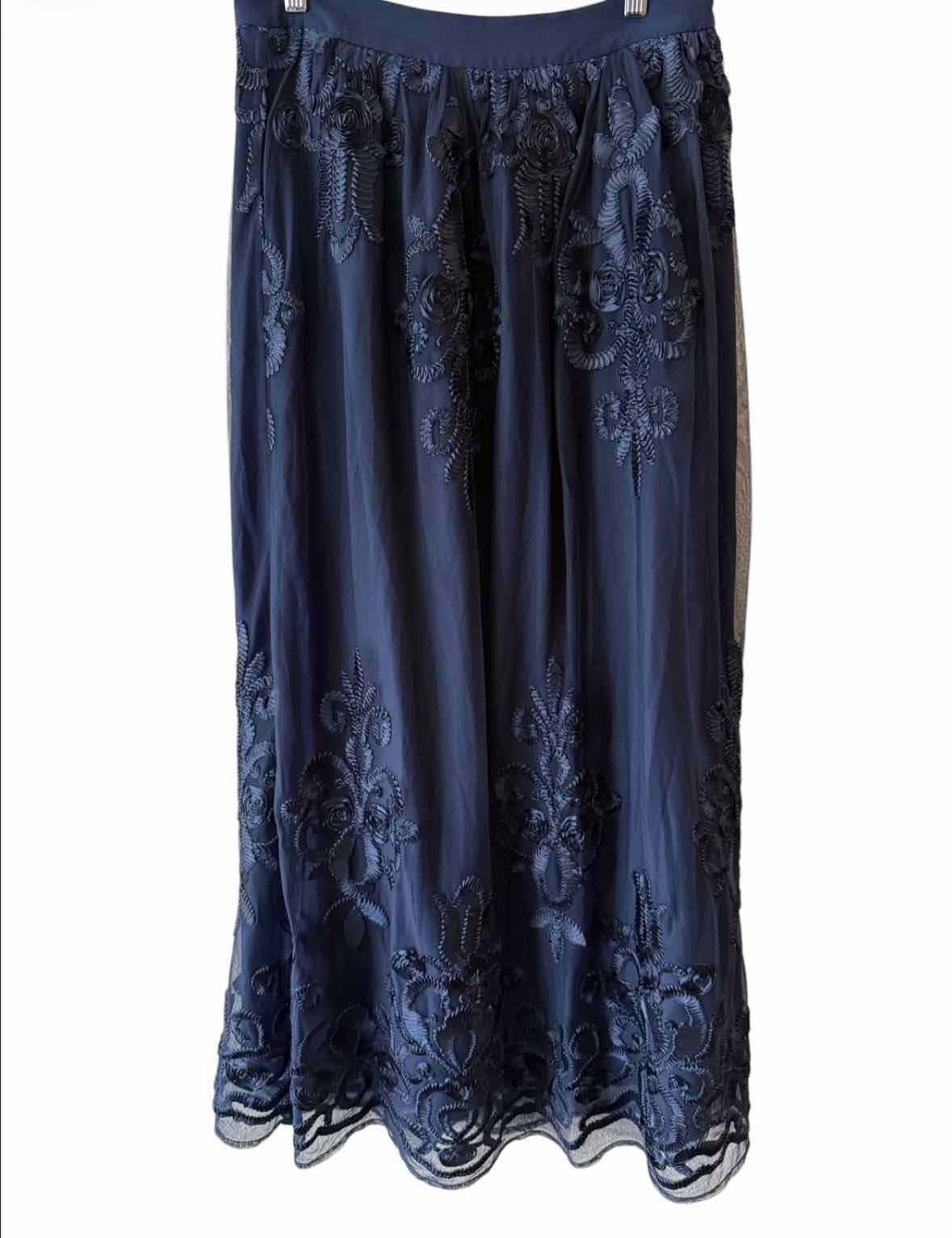 Belle Badgley Misch. Midnight Blue Size 12 Skirt