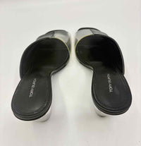 Tory Burch Black and Clear Size 8 Shoes