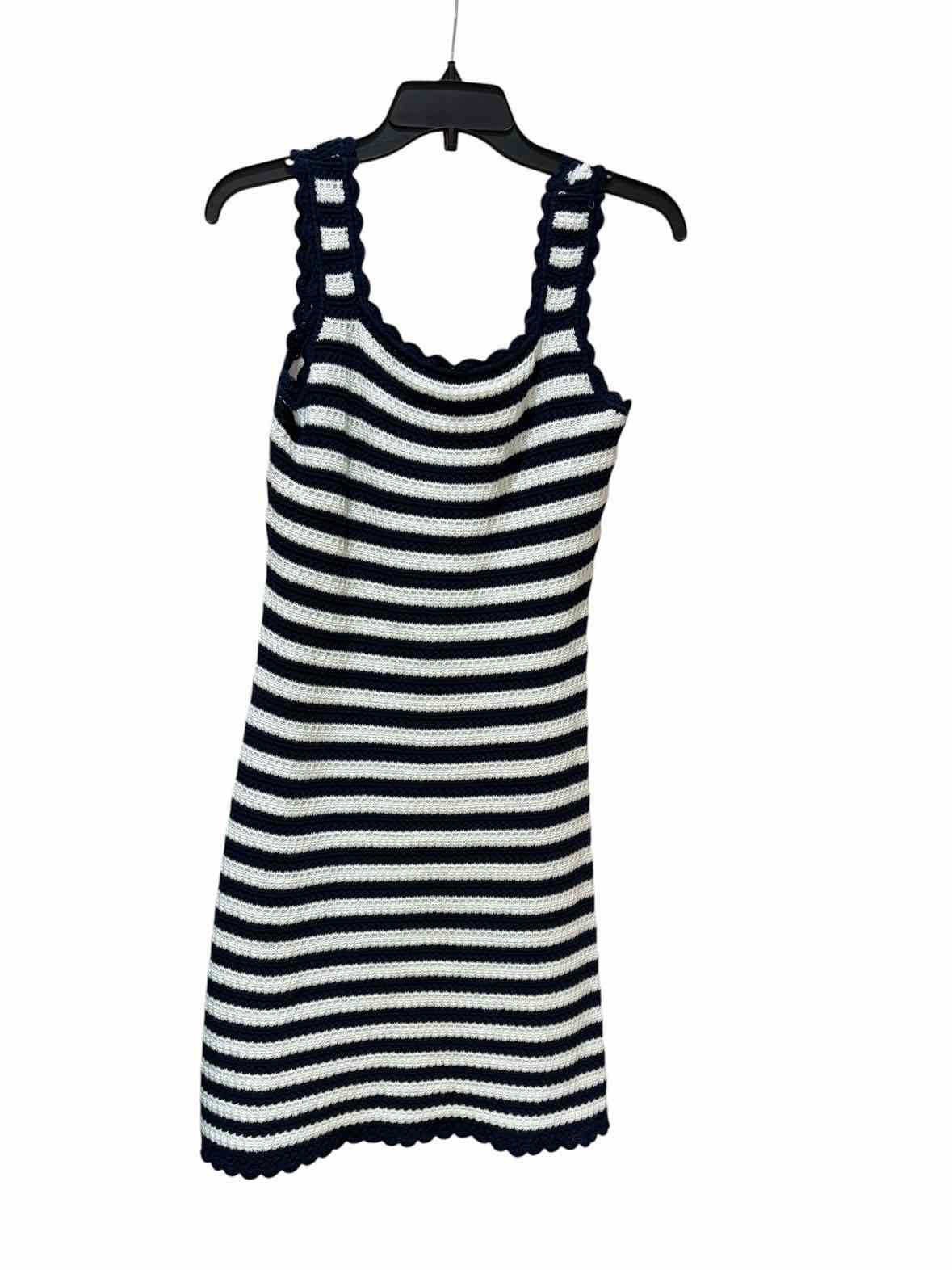 Rails Navy and White Size S Dress