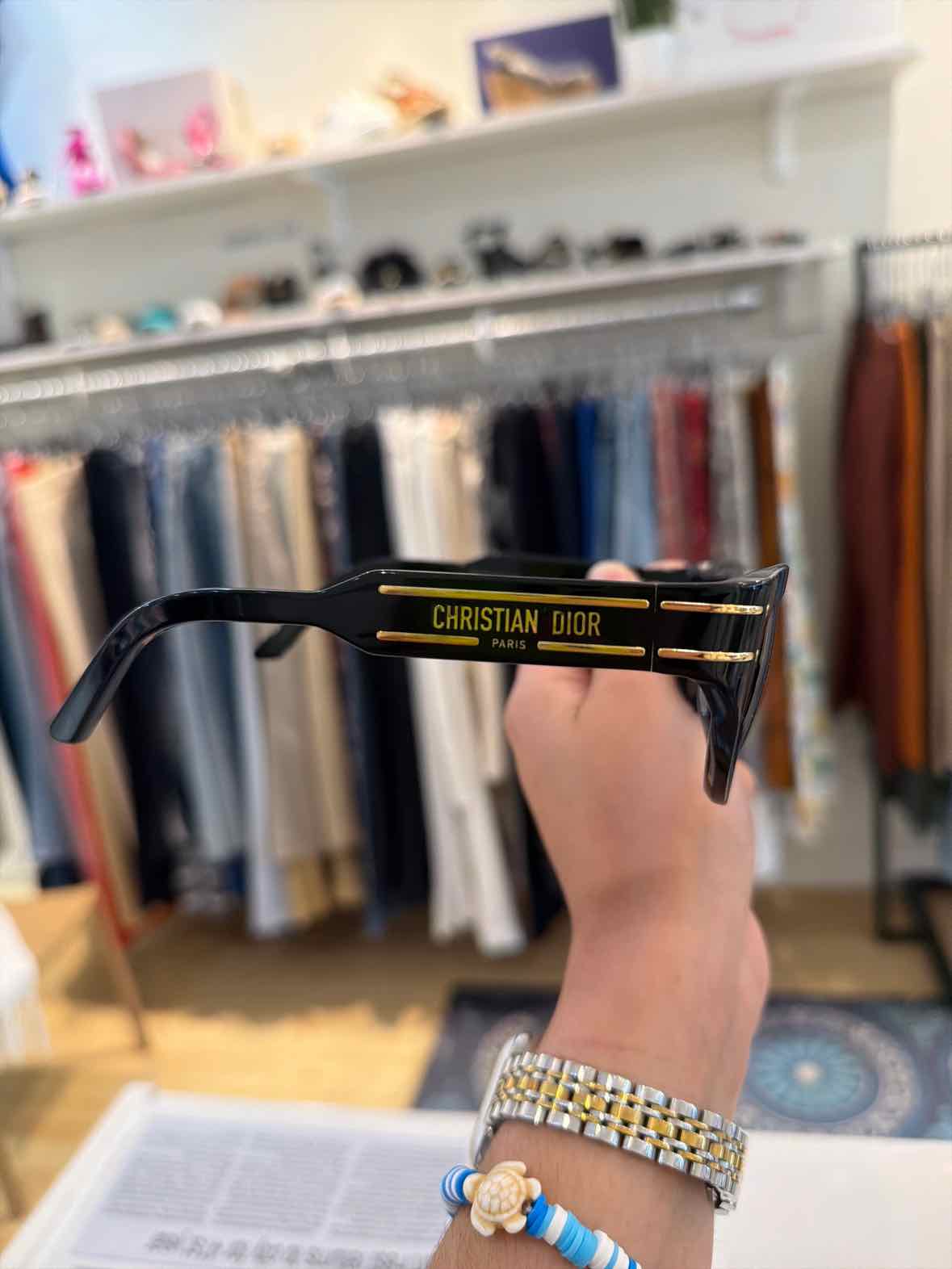Christian Dior Black Sunglasses