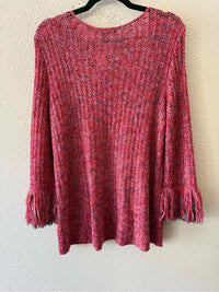Nic+Zoe Marled pink & orange Size M Sweater