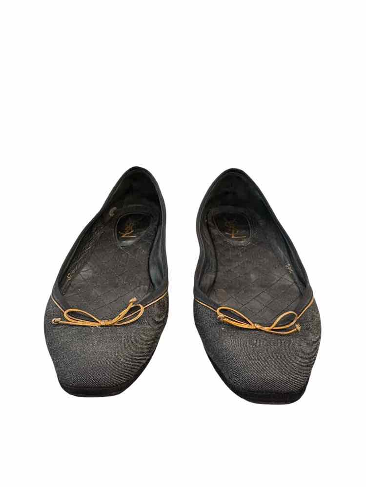 Saint Laurent Grey and Black Size 37.5 Shoes
