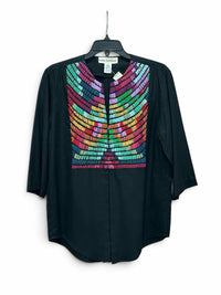 Mara Hoffman Black Multi Size S Shirt
