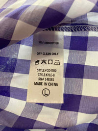 buddy love Purple and White Size L Shirt