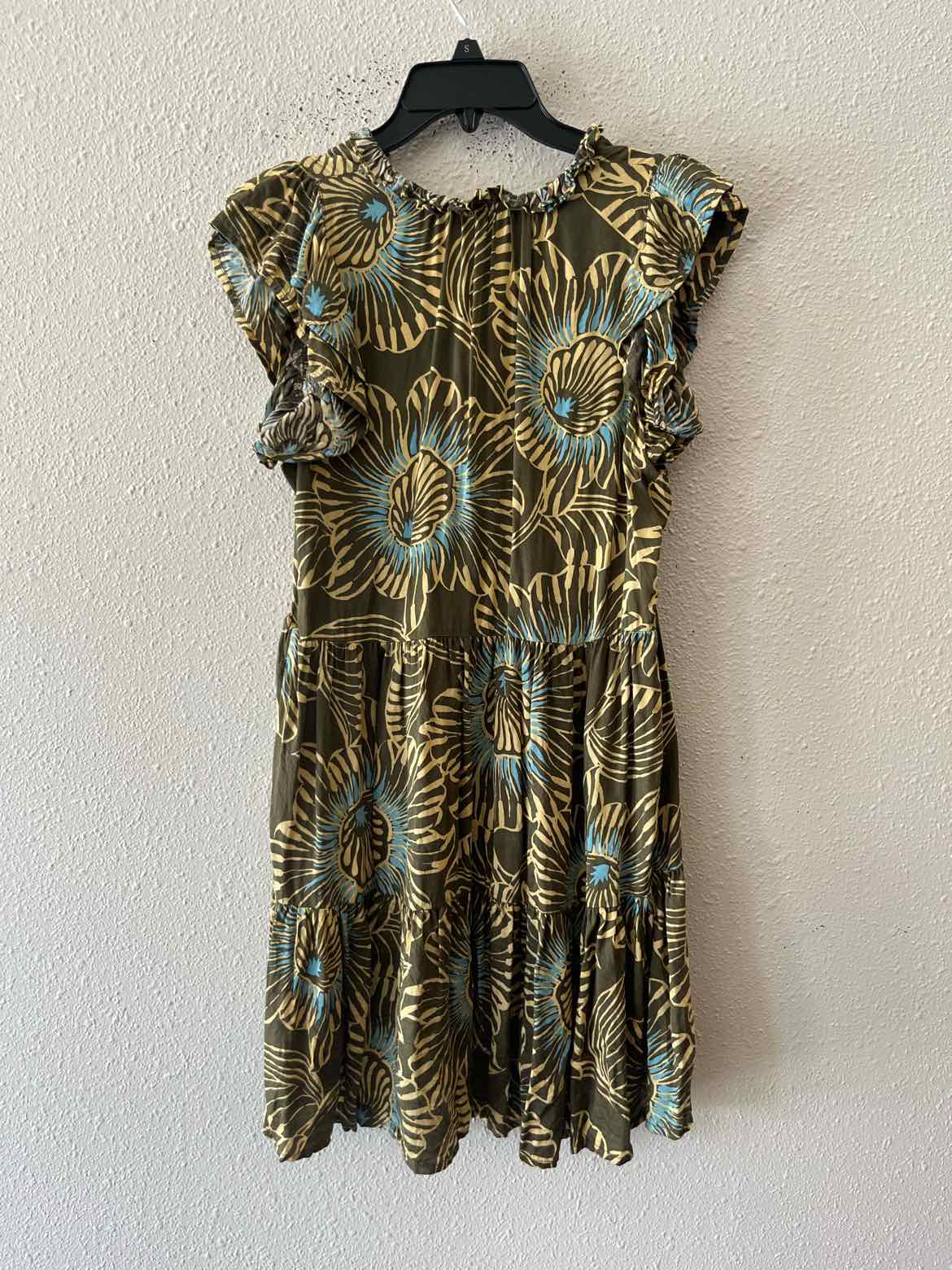 Omika Green and Blue Size S Dress