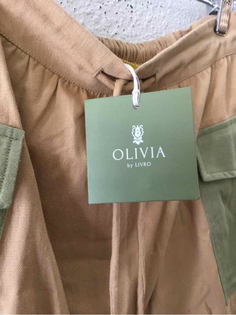 Olivia Tan and Green Size XS Skirt