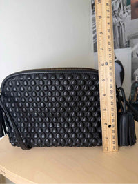 Tissa Fontaneda Black Handbag