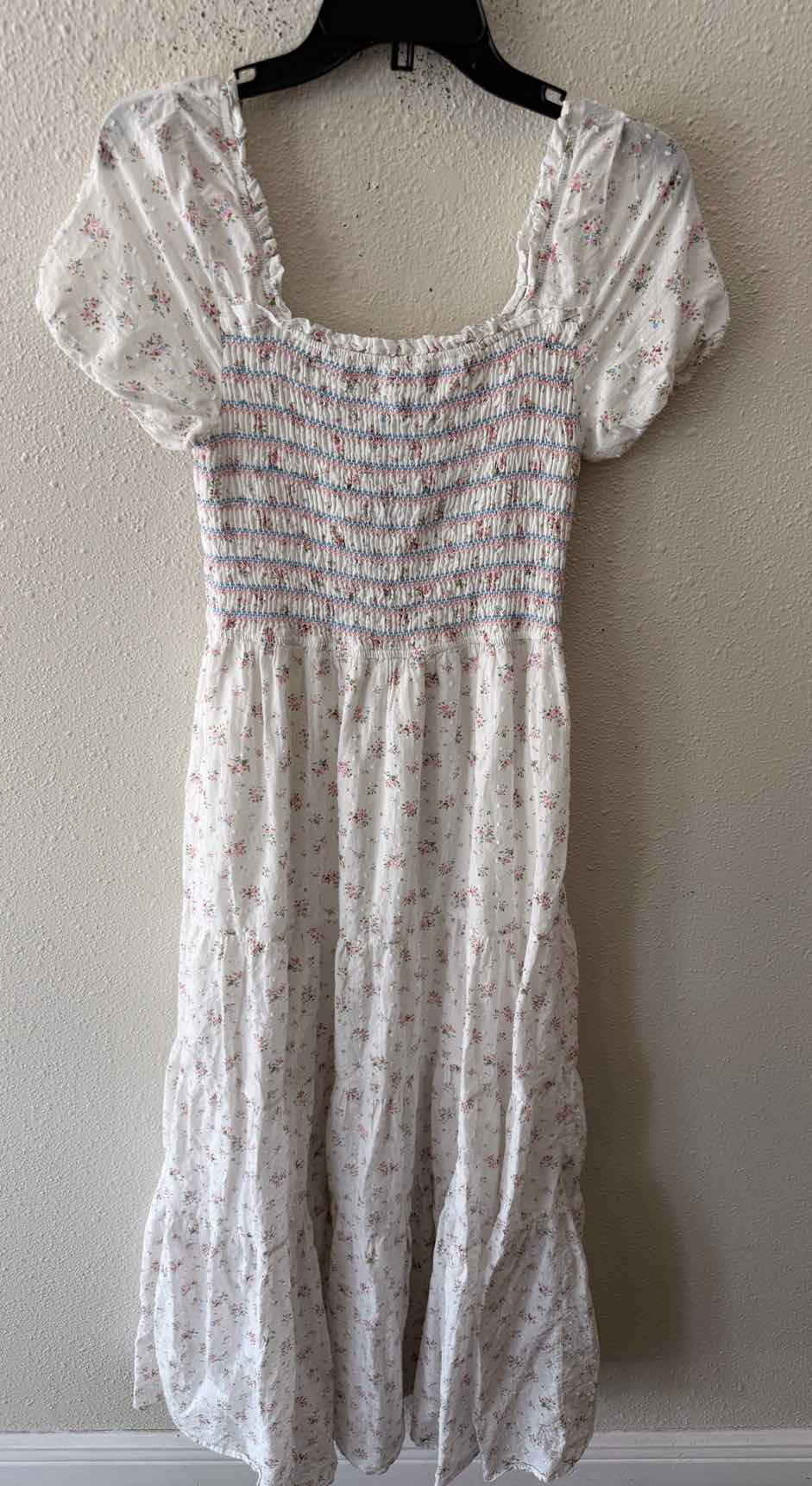 Storia White Multi Size L Dress