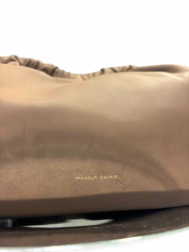 Mansur Gavriel Muted Brown Clutch