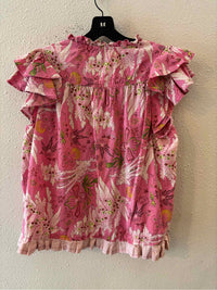 jennifer & grace Pink Multi Size L Shirt