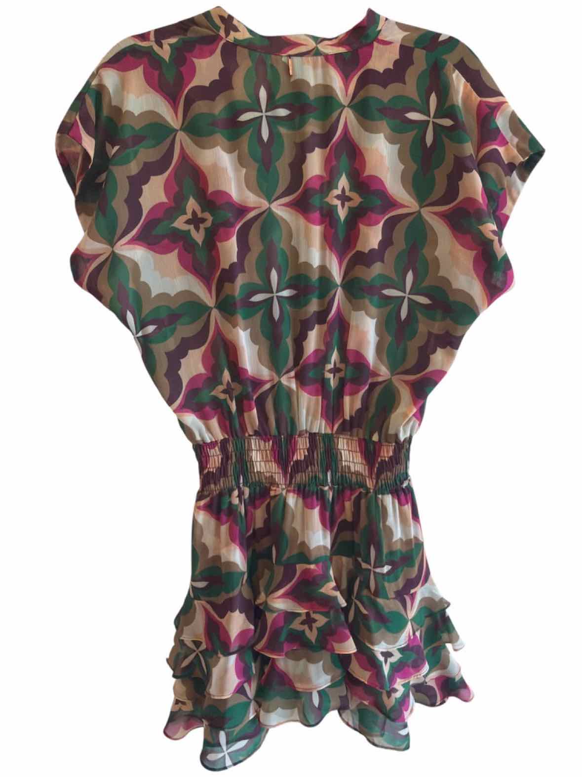 Misa Green and Purple Size S Dress