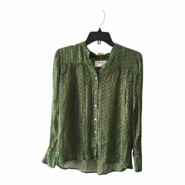 Ba&sh Green and Orange Size 0 Shirt