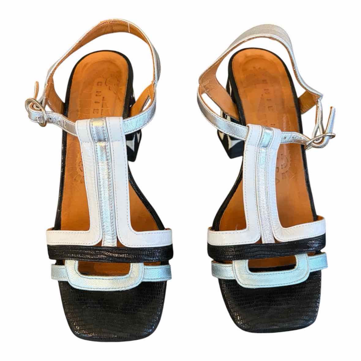 Chie Mihara Black Multi Size 36 Shoes