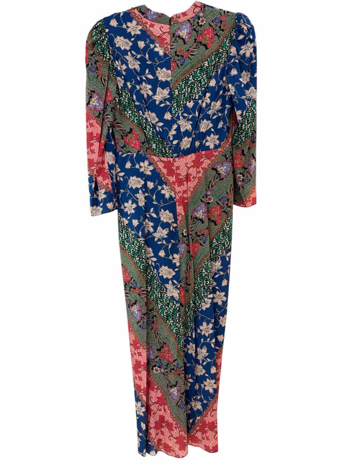 Veronica Beard Blue and Green Size 2 Dress