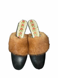 Gucci black and brown Size 39 Shoes