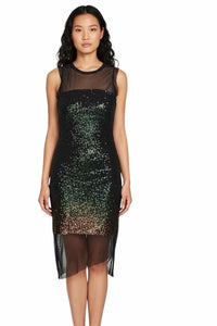 Diesel Blue and Black Size S Dress