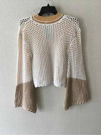 Chloe Yellow and white Size M Sweater