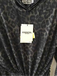 Essential Antwerp Black and Green Size S Dress