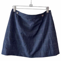 Banana Republic Navy and White Size 2P Skirt